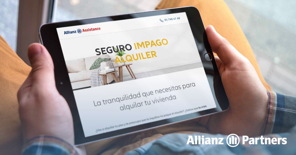 El seguro de Impago de Alquiler aumenta en un 110%, demanda que cubrirá el nuevo 'site' de Allianz Partners