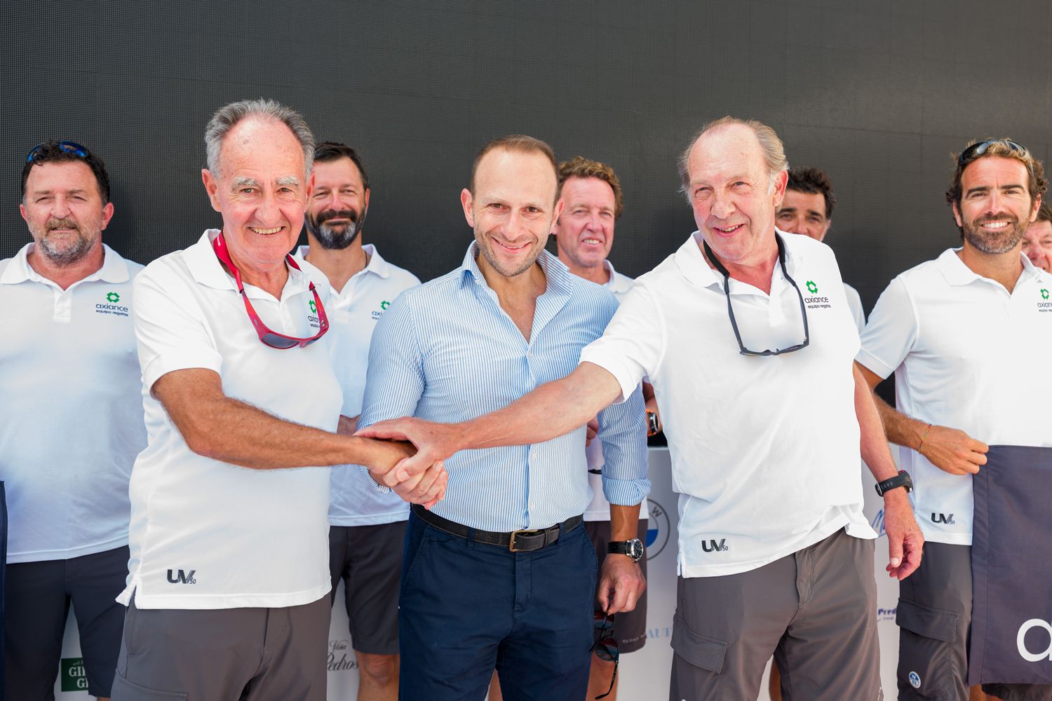 Axiance presenta el barco Elena Nova de Javier Sanz con el que competirá en la Copa del Rey de Vela