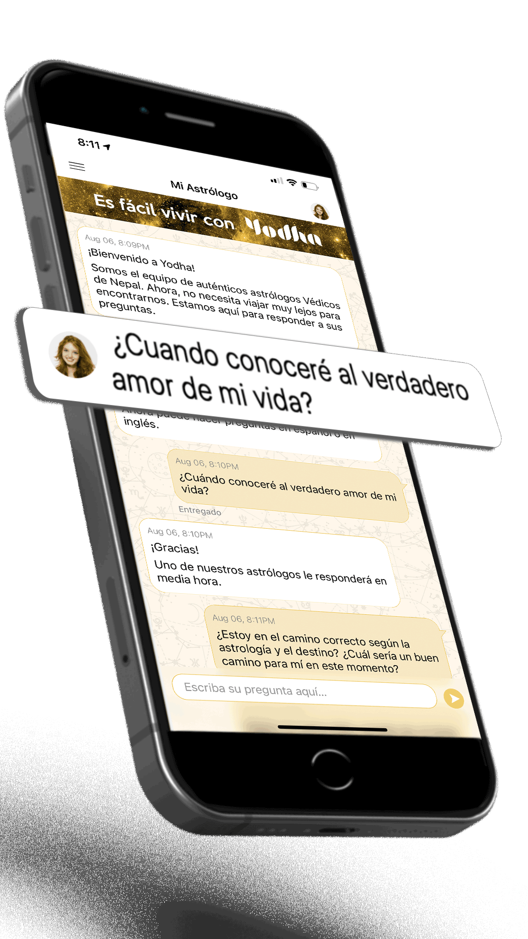 Yodha inició la versión en español de la aplicación astrológica