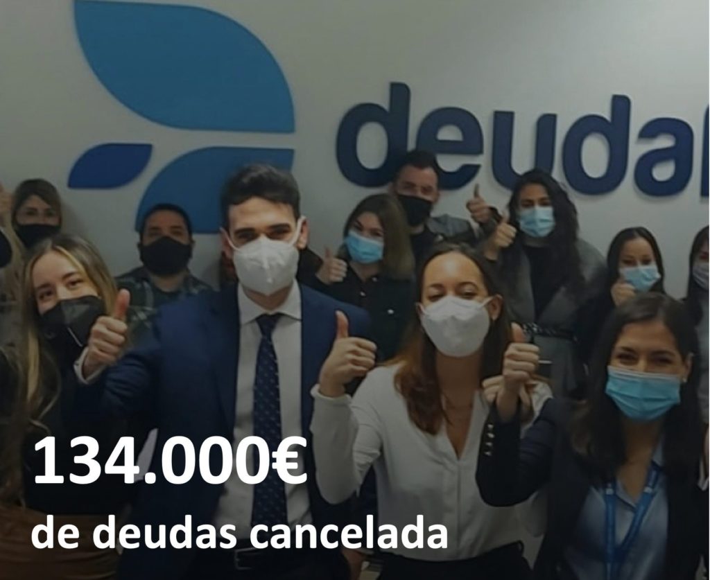 Foto de 134.000 de deudas cancelada