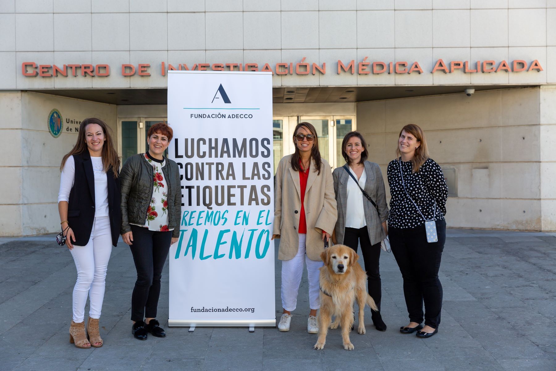 Maria Petit, embajadora de Fundación Adecco, comparte su historia vital en Navarra