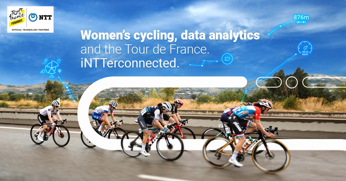 NTT Ltd. será el socio tecnológico oficial del Tour de Francia Femmes avec Zwift