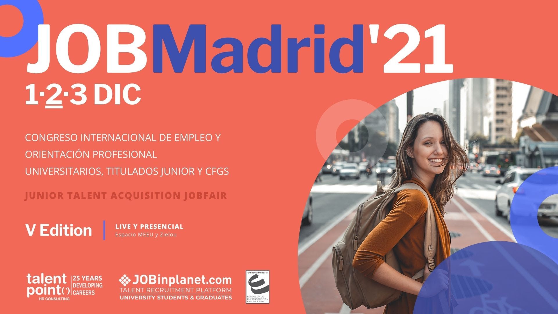 Evento JOBMadrid´21 - V Edición