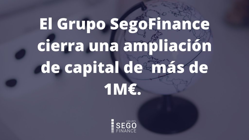 Foto de Ampliación de capital Sego Finance