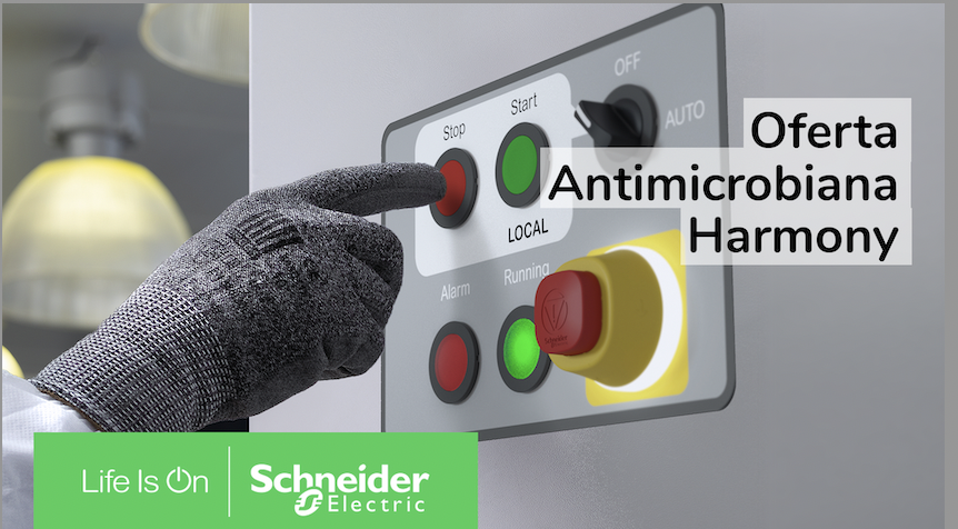 Foto de Harmony XB5, la gama de pulsadores de Schneider Electric con