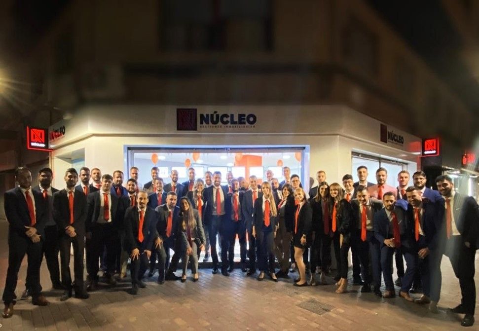 Inmobiliaria Núcleo, una red de inmobiliarias alicantina que no para de crecer, inaugura su oficina número 10