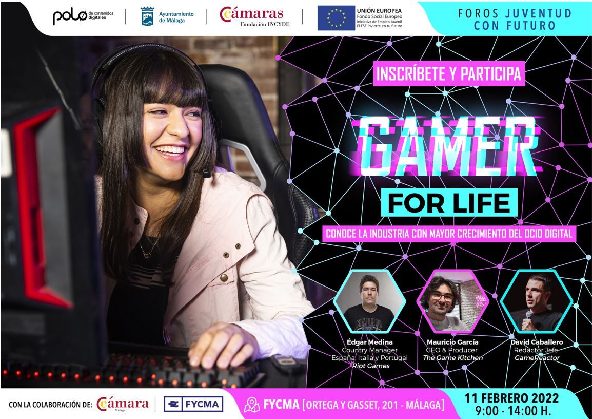 "Gamer for Life": Cómo lograr empleo en el sector del videojuego