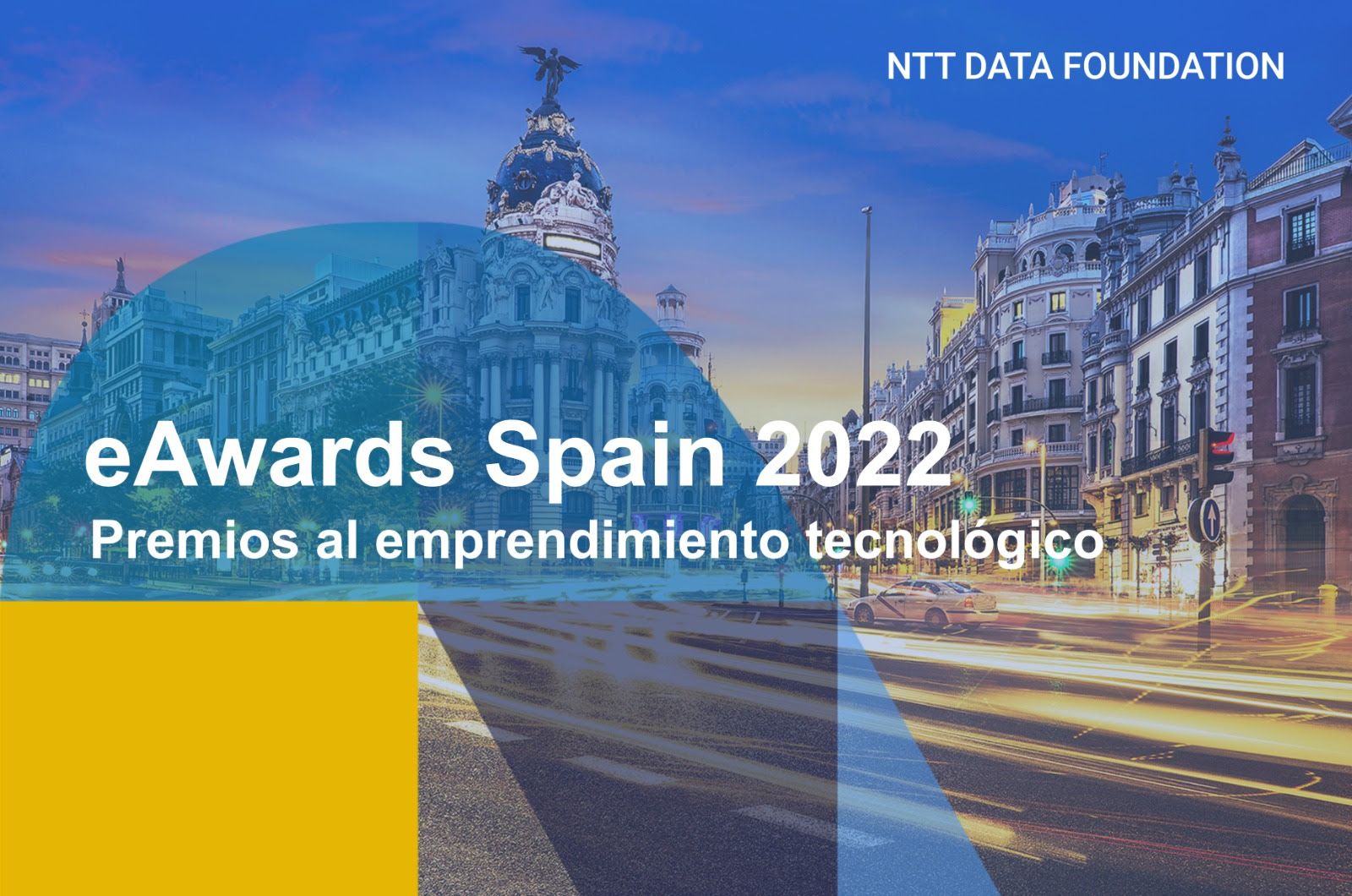 NTT DATA FOUNDATION busca emprendedores para representar a España en el concurso internacional Global eAwards 2022
