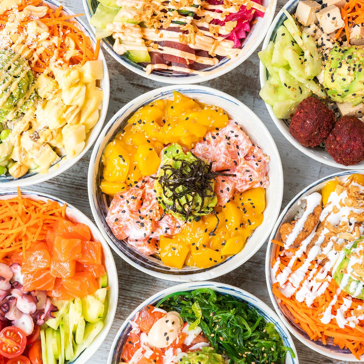 The Fresh Poke estrena nueva carta con nuevos productos veggies, nuevas salsas caseras y nuevos Poke Bowls