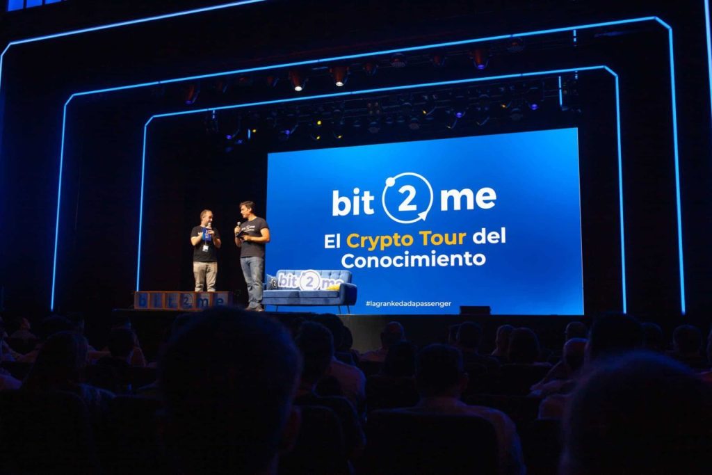 Foto de Foto de la primera parada del Cryptotour en Madrid